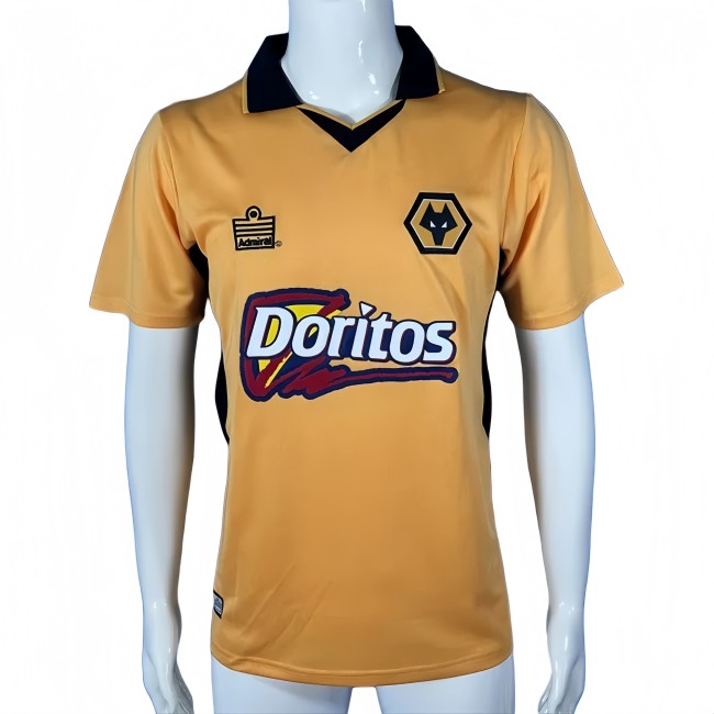 2002-2003 Mens Wolves Home Retro Soccer Jersey