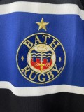 2025 Bath Home Blue Rugby Jersey (圆领)