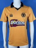 2002-2003 Mens Wolves Home Retro Soccer Jersey