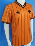 1985-1986 Mens Wolves Home Retro Soccer Jersey