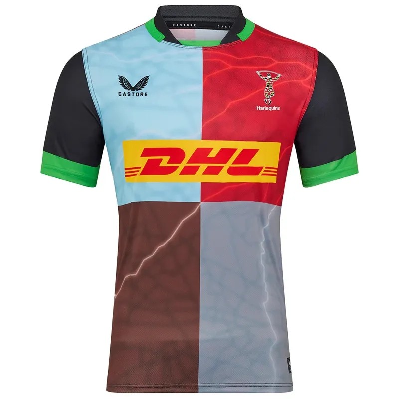 2026 Harlequins Color Rugby Jersey (圆领)