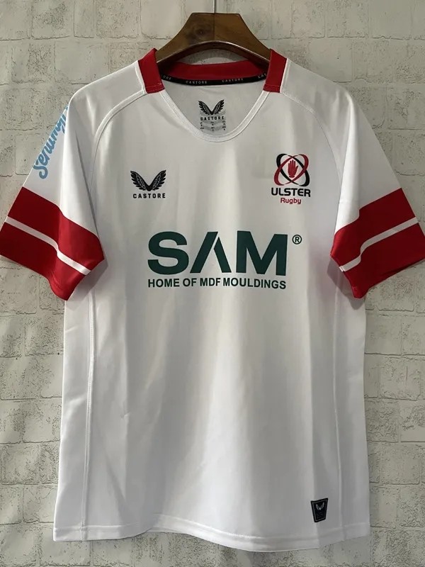 2025 ULSTER White Rugby Jersey (圆领)