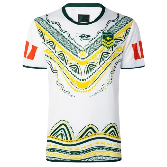 2026 Australia White Rugby Jersey (圆领)