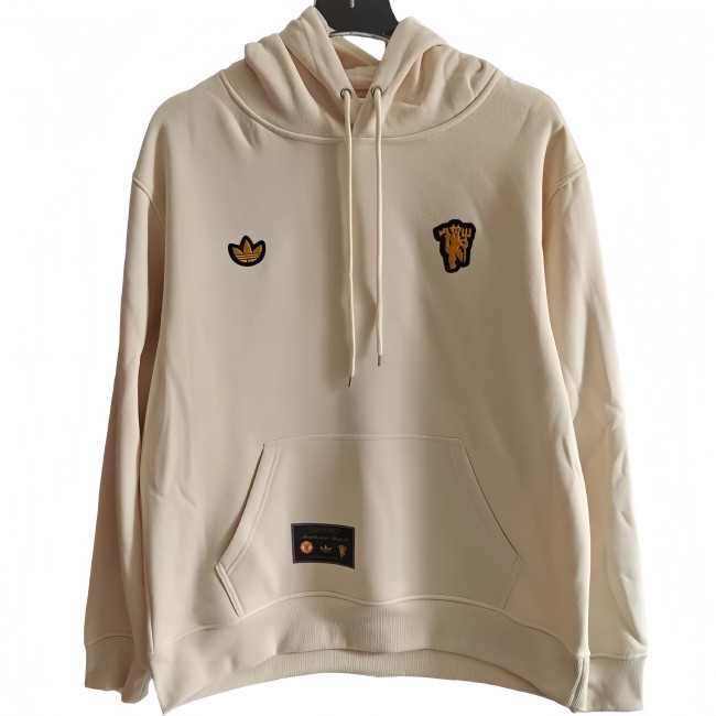 2025-26 Mens Manchester United Khaki  hoody Hoodie Jersey