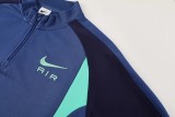 2025 NK Royal blue Half Pull Tracksuit