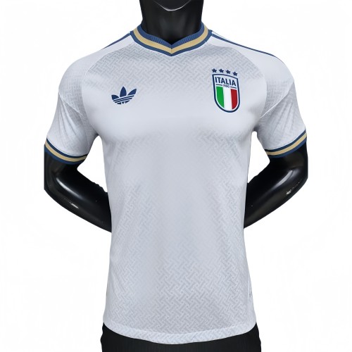 2026-27 Mens Italy away white Player version soccer jersey