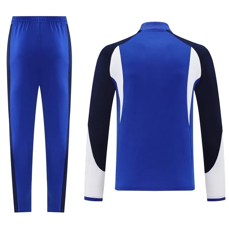 2025 NK Fancy blue Half Pull Tracksuit