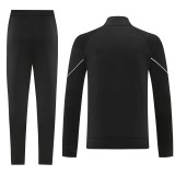 2025-26 Mens AC Milan black jacket Training suit