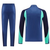 2025 NK Royal blue Half Pull Tracksuit