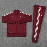 2025-26 Mens Arsenal red jacket Tracksuit suit