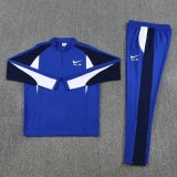 2025 NK Fancy blue Half Pull Tracksuit