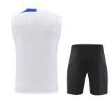 2025-26 Mens PSG white vest short training suit