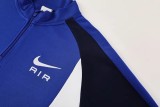 2025 NK Fancy blue Half Pull Tracksuit