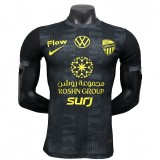 2025-26 Mens Ittihad third away black  Player version soccer jersey