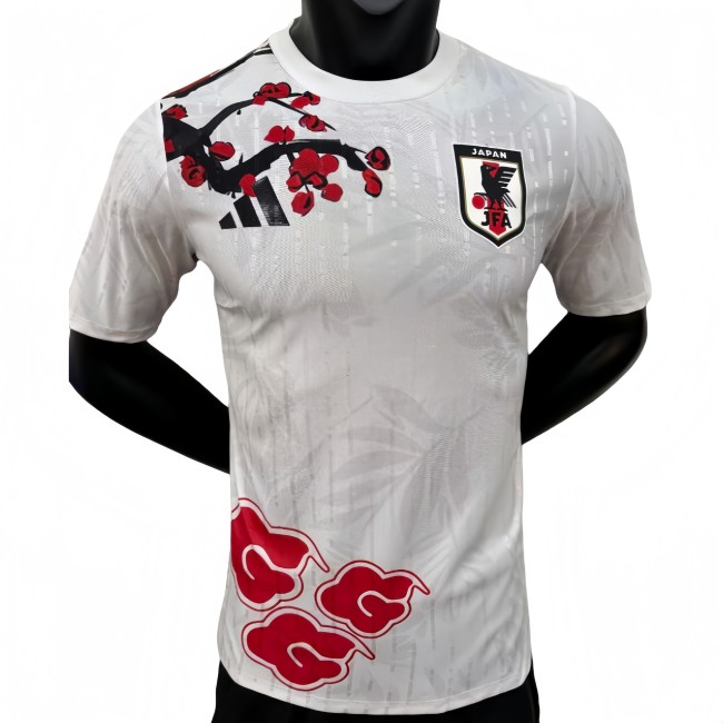 2025-26 Mens Japan  white  Player Version Soccer Jersey