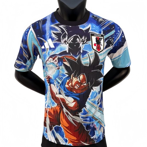 2025-26 Mens Japan Special Edition blue Player Version Soccer Jersey