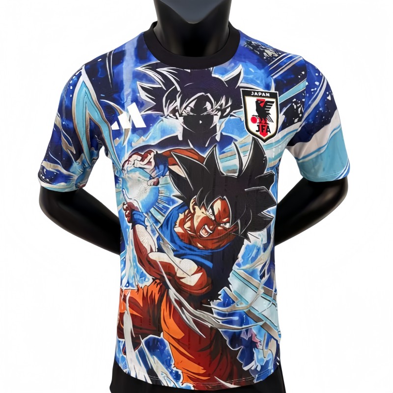 2025-26 Mens Japan Special Edition blue Player Version Soccer Jersey