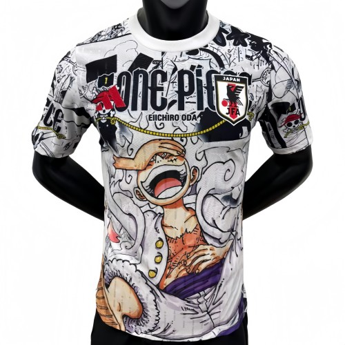 2025-26 Mens Japan Special Edition black white Player Version Soccer Jersey