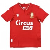 2025-26 Mens  Standard Liege Home red Fans Soccer Jersey