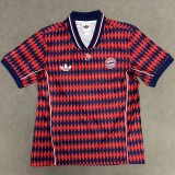2025-26 Mens Bayern Munich Red Blue Casual Edition soccer jersey