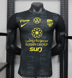 2025-26 Mens Ittihad third away black  Player version soccer jersey