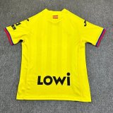2025-26  Mens Getafe Third away yellow soccer Jersey