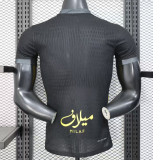 2025-26 Mens Ittihad third away black  Player version soccer jersey