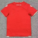 2025-26 Mens  Standard Liege Home red Fans Soccer Jersey