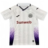 2025-26 Mens RSC Anderlecht away white Fans Soccer Jersey