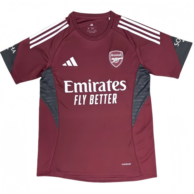 2025-26 Mens Arsenal Brown Red Soccer  jersey