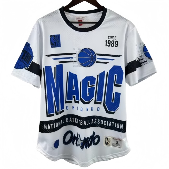2026 Magic White Retro High Quality Casual T-Shirt #MN