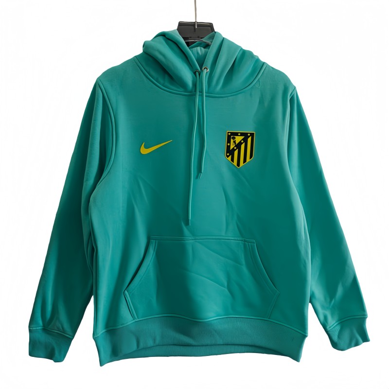 2025-26 Mens Atletico Madrid green hoody Hoodie Jersey