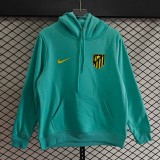 2025-26 Mens Atletico Madrid green hoody Hoodie Jersey