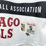 2026 BULLS White Retro High Quality Casual T-Shirt