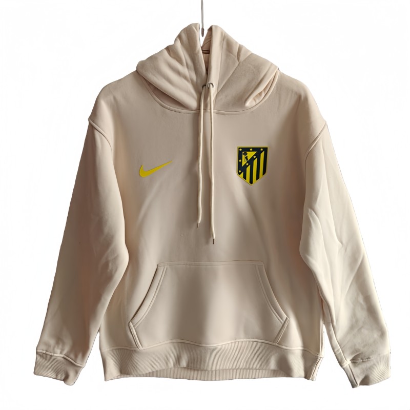 2025-26 Mens Atletico Madrid Khaki hoody Hoodie Jersey