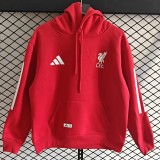 2025-26 Mens LIV red hoody Hoodie Jersey