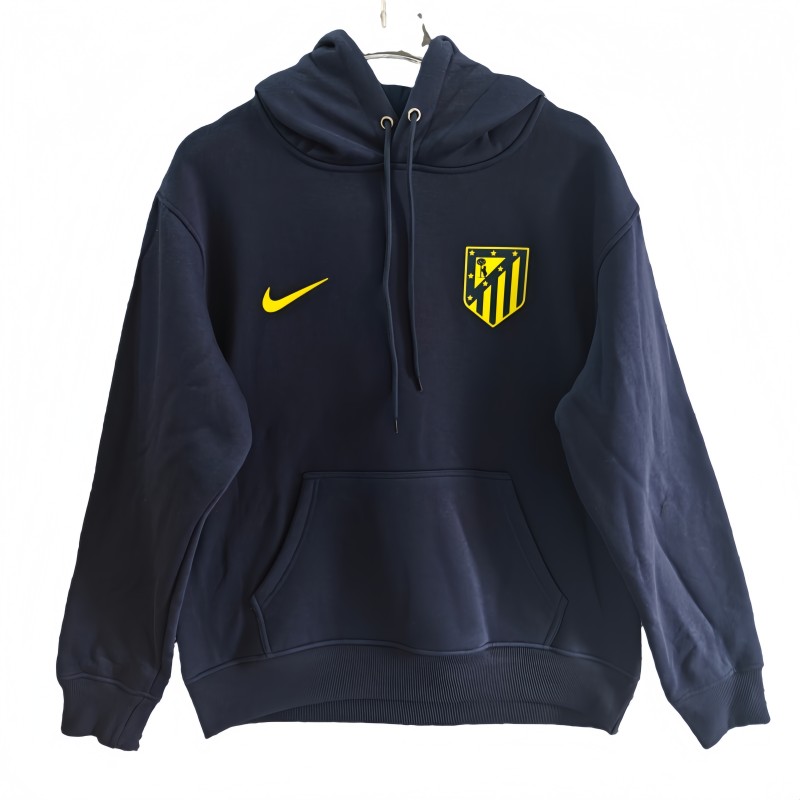 2025-26 Mens Atletico Madrid Royal blue hoody Hoodie Jersey