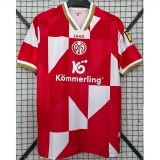 2025-26  Mainz 05 Red Special Edition Fans Soccer Jersey