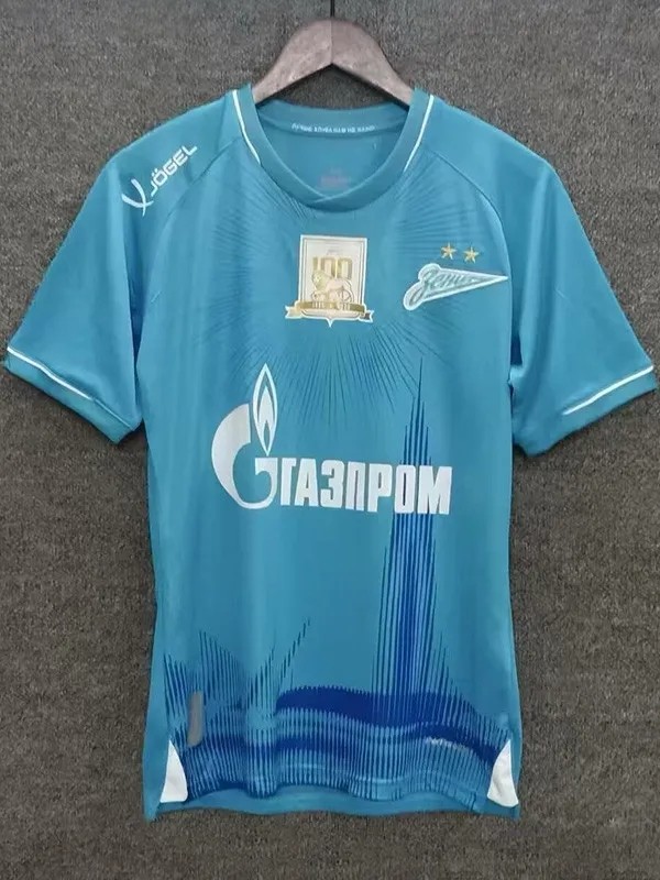 2025-26 Mens Zenit home blue Fans Soccer Jersey