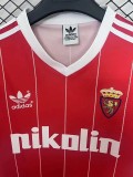 1984 Mens Zaragoza Away Retro Soccer Jersey
