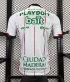2025-26 Mens Necaxa home white Player version soccer jersey
