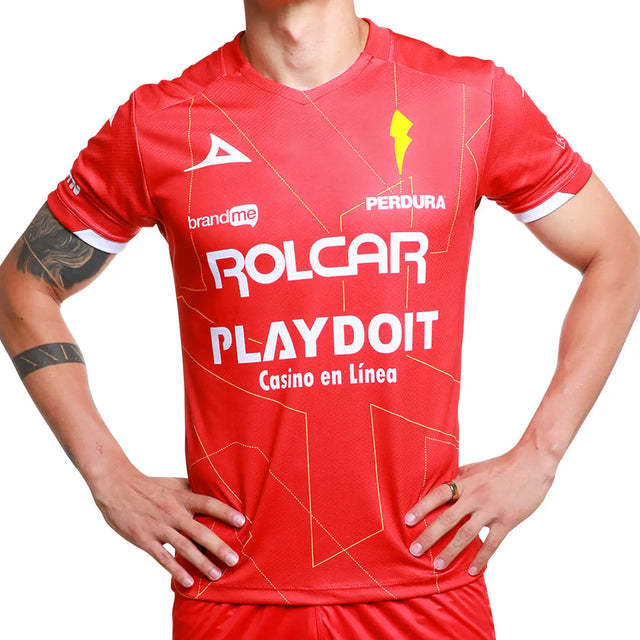2025-26 Mens Necaxa away red Player version soccer jersey