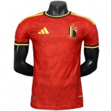 2026-27 Player version Mens Belgium  home red soccer Jersey