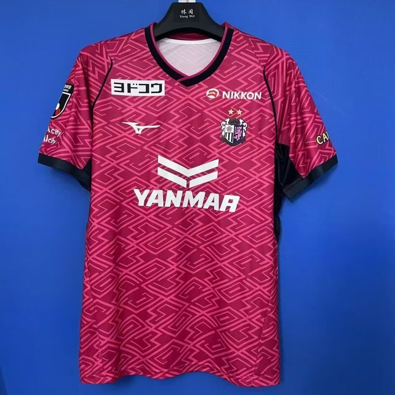 2025-26 Mens Cerezo Osaka Home red Soccer Jersey