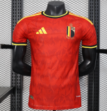 2026-27 Player version Mens Belgium  home red soccer Jersey