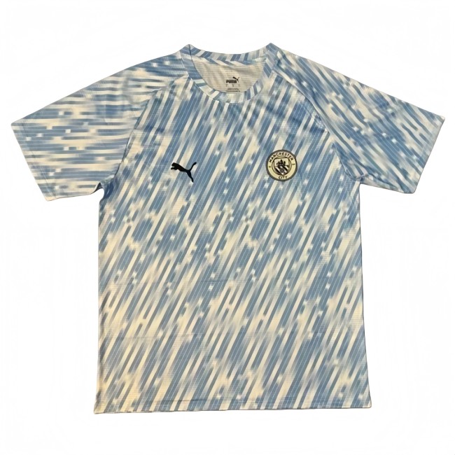 2025-26 Mens Manchester City  Blue/White Soccer jersey