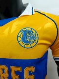 2025-26 Mens Tigres UANL yellow Home polo Player version soccer jersey