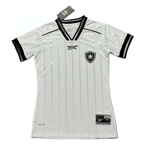2025-26 Women Botafogo Third Away White Soccer Jersey