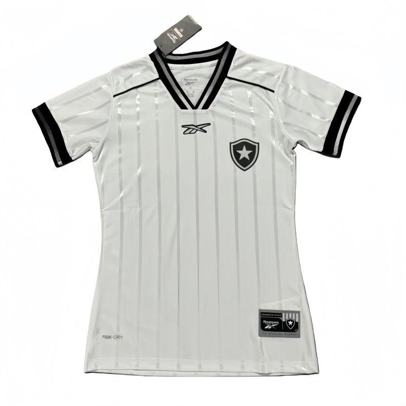 2025-26 Women Botafogo Third Away White Soccer Jersey