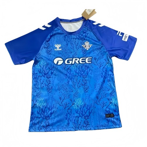 2025-26  Mens Real Betis Special Edition blue Soccer Jersey
